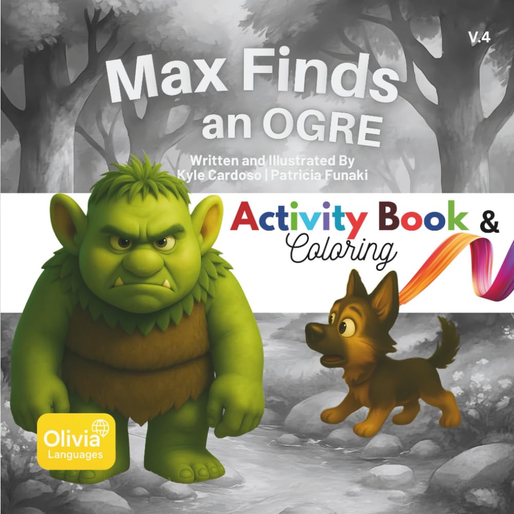 Max Encontra um Ogro: Volume 4 - Livro de Atividades