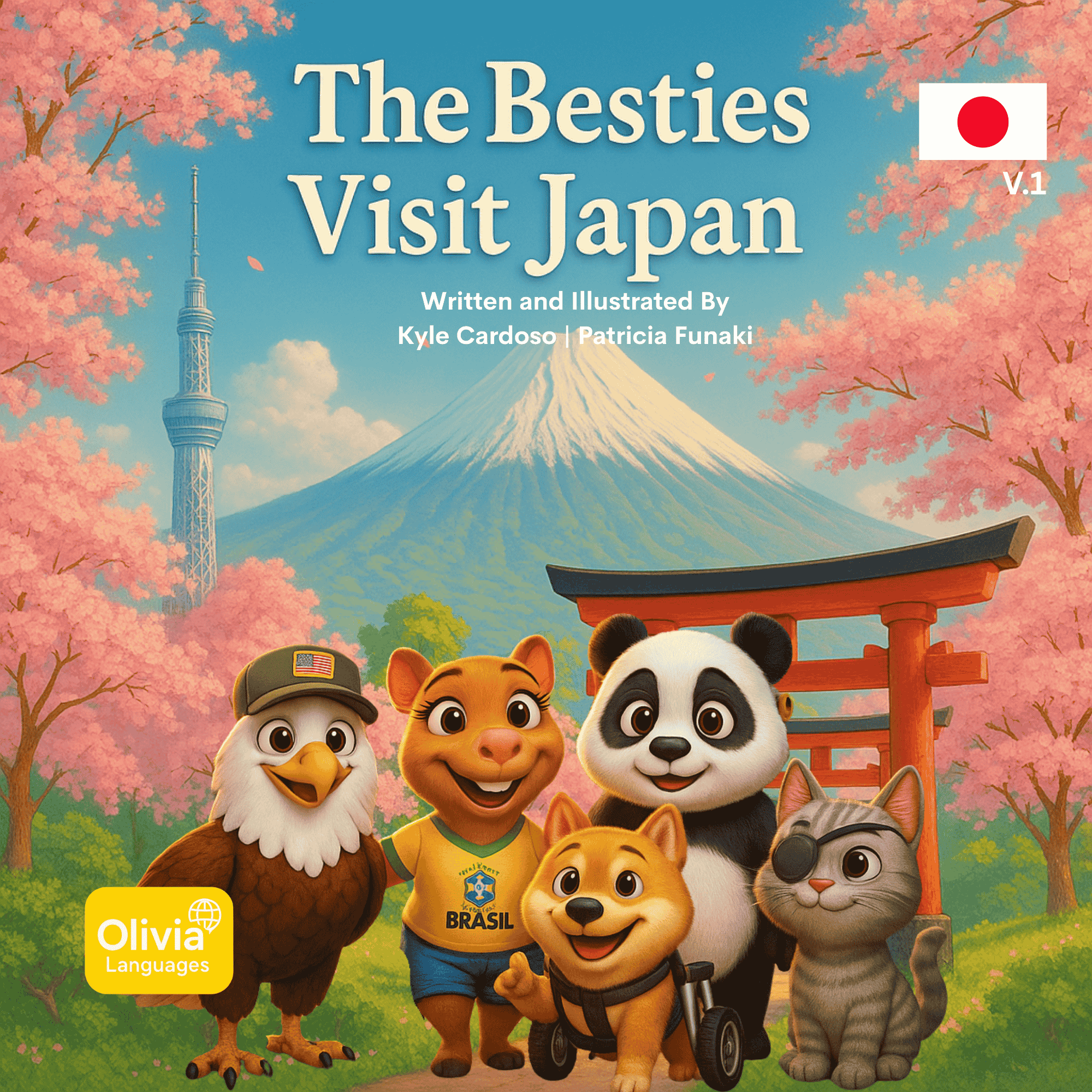 Os melhores amigos visitam o Japão: Volume 1