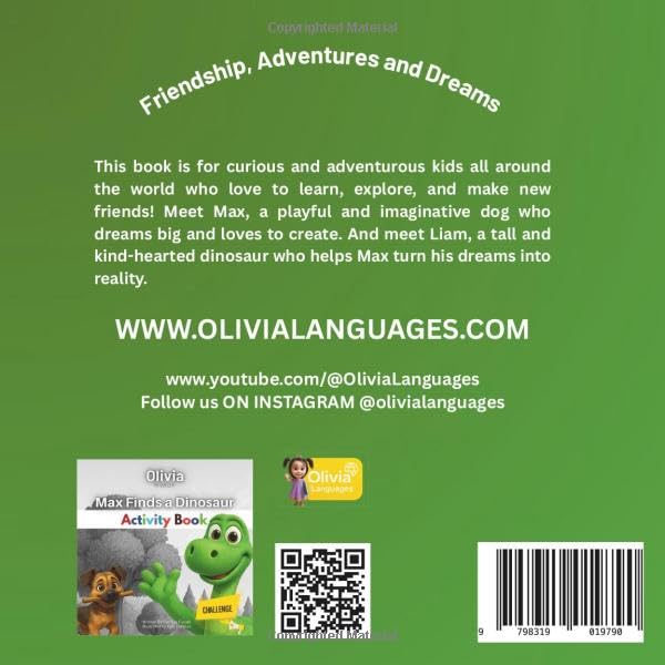 Max encontra um dinossauro: Volume 1