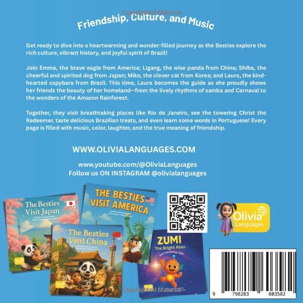 Os melhores amigos Visitam o Brasil: Volume 1