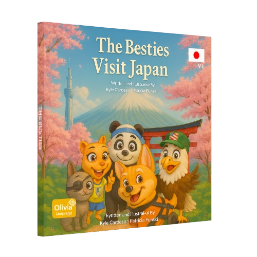 Os melhores amigos visitam o Japão: Volume 1