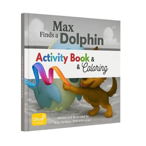 Max encontra um golfinho: Volume 3 – Livro de atividades